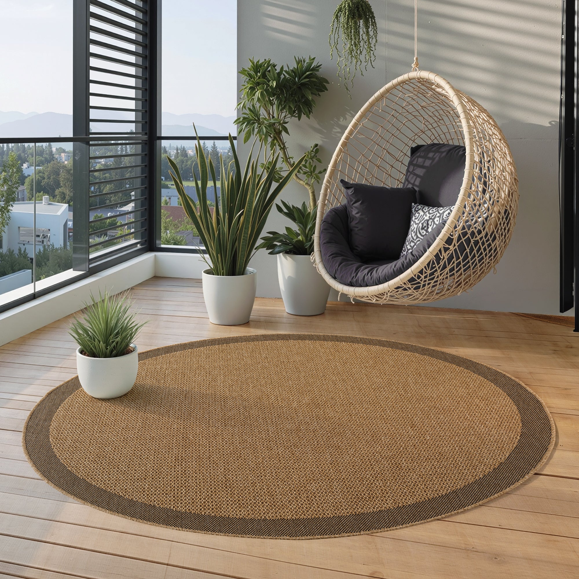Tapis d'intérieur/extérieur Carpettex, résistant aux intempéries et robuste, idéal pour la cuisine, la terrasse et le jardin.